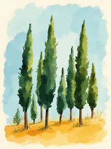 Cypress Trees