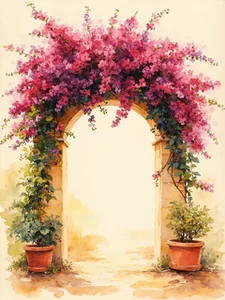 Bougainvillea Arch