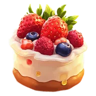 Berry Cream Cake