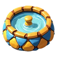 Tiled Fountain
