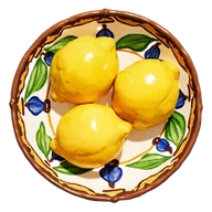 Painted Plate