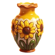 Sunflower Vase
