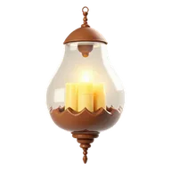 Glass Chandelier