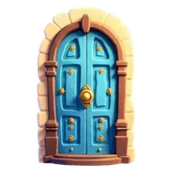 Painted Door