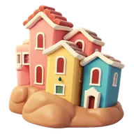 Pastel Houses